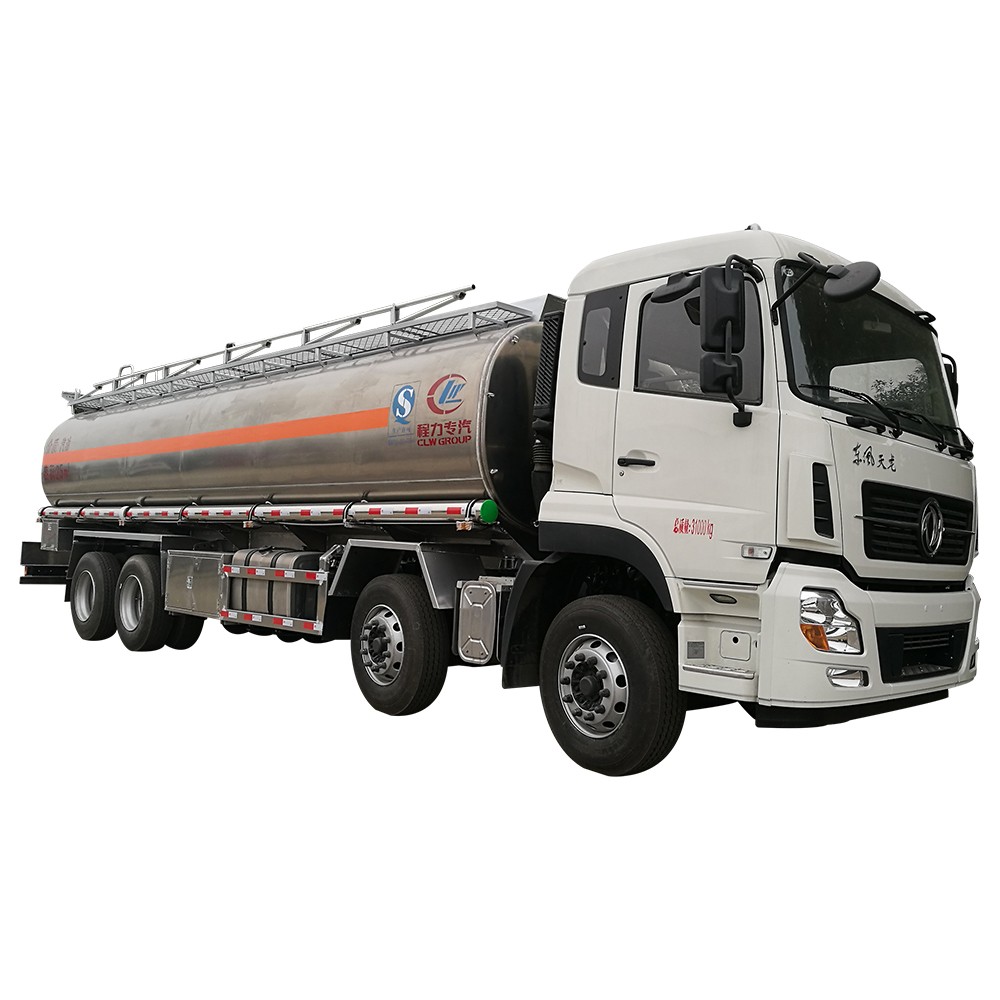 Caminhão tanque de óleo de 12 rodas da Dongfeng