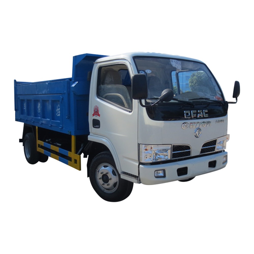 Caminhão de lixo com elevador de gancho Dongfeng 4 M3